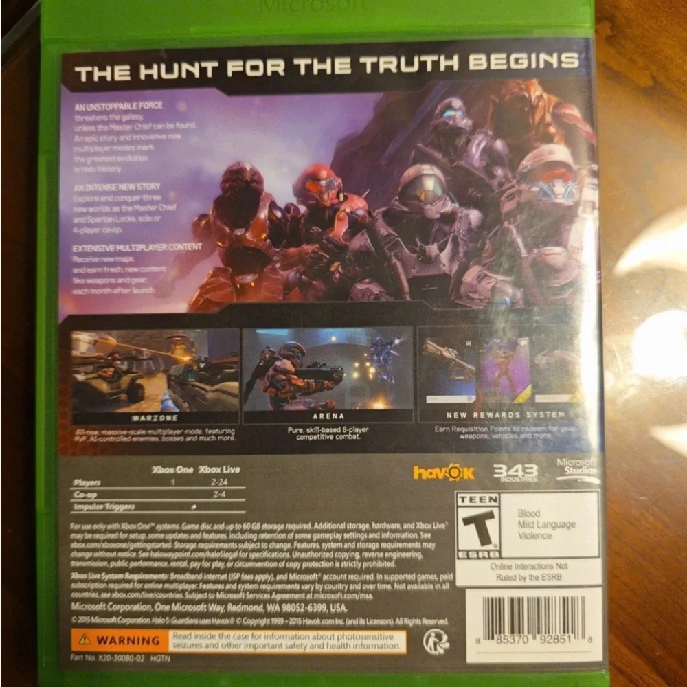 Halo 5: Guardians - Microsoft Xbox One